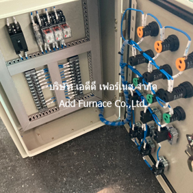 ตู้คอลโทรลควบคุมระบบจุดไฟอัติโนมัติต่อหัวเตาแก๊ส 3 จุด
,Burner Control Power Control Panel